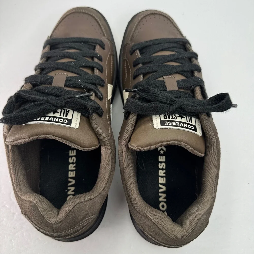Converse AS-1 Pro Brown Leather Suede Skate Shoes Mens 9 A11646C Low Top - Picture 6 of 8